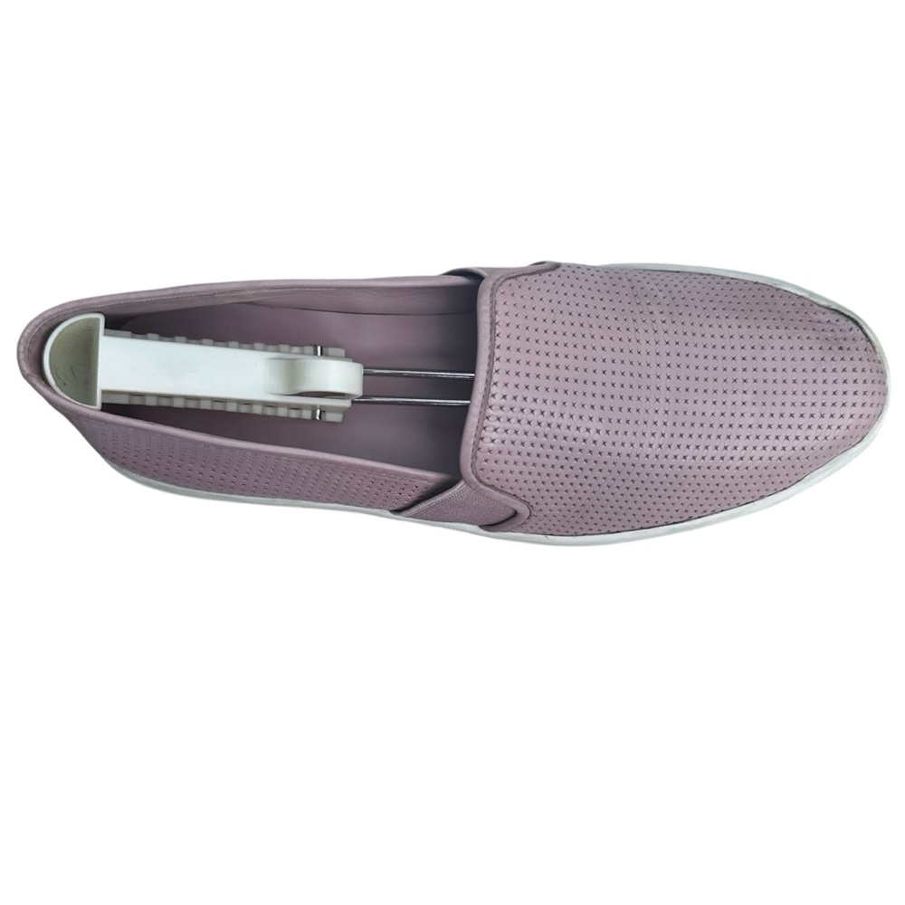Vince Perforated Leather Slip On Sneakers Shoes Blair 5 Rose Pink US 8 Comfy - Picture 6 of 16